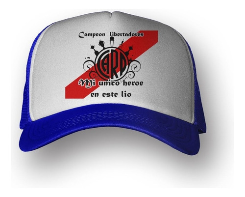 Gorra River Campeon Copa Libertadores De America M5