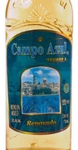 Pack De 6 Tequila Campo Azul Reposado Clásico 375 Ml