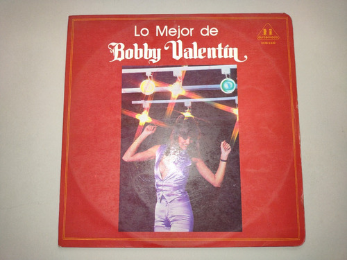 Lp Vinilo Disco Acetato Lo Mejor De Bobby Valentin Salsa