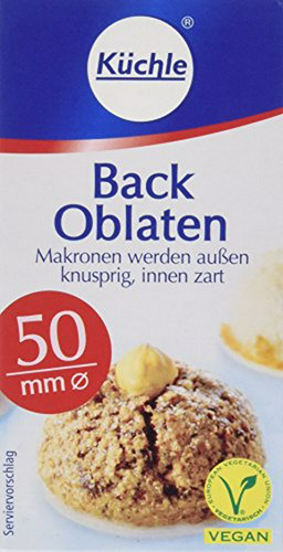 Oblaten Redondas 50mm - 100 Unidades - 270g (pack De 3)