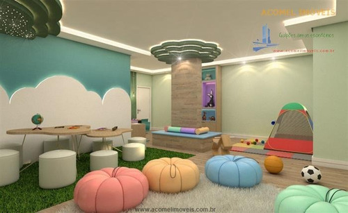 Imagem 5 de 14 de Apartamentos No Litoral Para Venda Em Praia Grande No Bairro Vila Mirim - 1493062