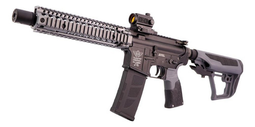 Rifle Airsoft Aeg Bolt Daniel Defense B4 Mk18 Cinza