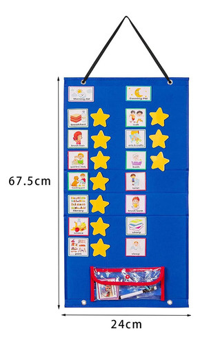 Horario Visual Para Niños Con 72 Actividades Tarjetas En .
