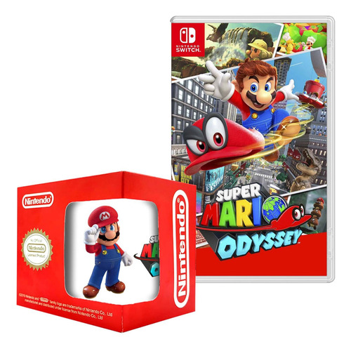 Super Mario Odyssey Nintendo Switch Y Taza 9