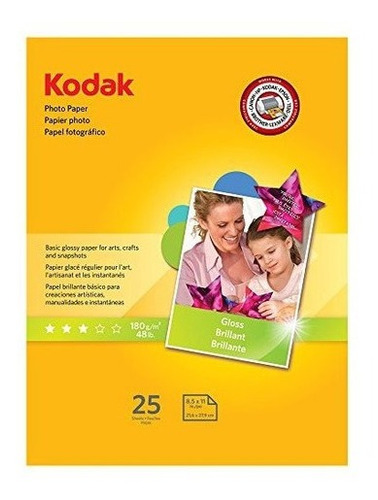 Papel Fotográfico Kodak Para Impresoras De Inyección De
