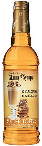 Jordan's Skinny Syrups Butter Toffee 750 Ml