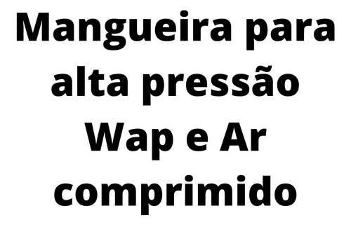 Mangueira Pt 300 Para Pressão Ar Comprimido E Lava Jato 15m