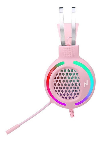 Imagen 2 de 7 de Combo Gamer Auriculares Y Mouse Luces Led Kit Nena Noga 4201