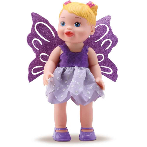 Boneca Super Fada Com Acessórios Asa E Varinha De Cordão