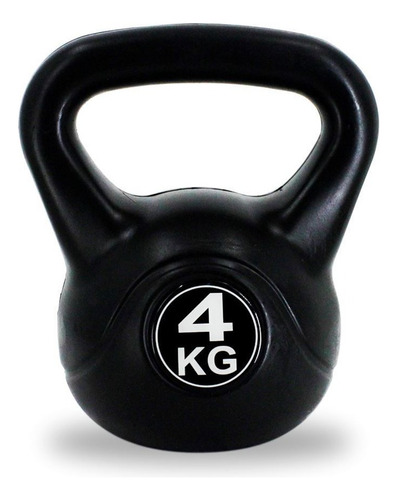 Pesa Rusa Mancuerna De Mano 4 Kg Recubierta Pvc Kettlebell