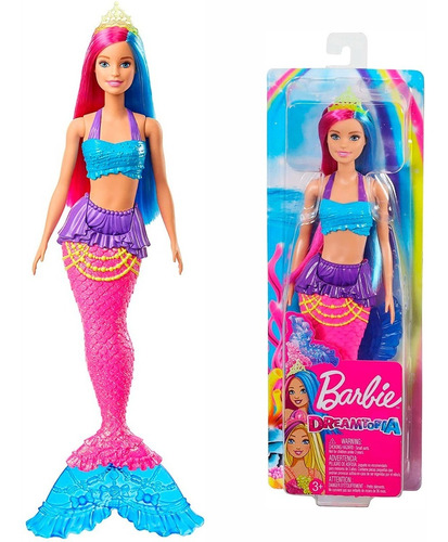 Barbie Sirena Dreamtopia Mermaid Original Mattel 30 Cm