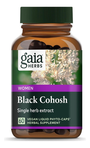 Cohosh Negro Gaia Herbs 60 Fitocapsulas