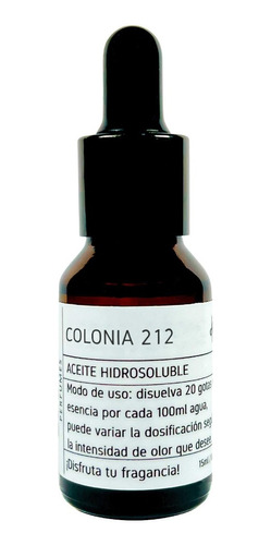 Aceite Esencia Colonia Hidrosoluble