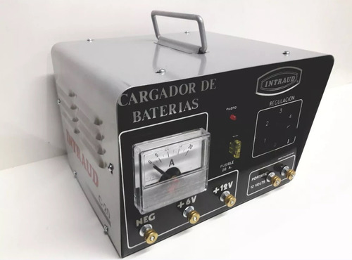 Cargador Baterias Intraud C-20 6 Y 12 Volt 20 Amp Ind. Arg.