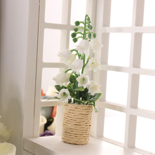 3 X 1/12 Mini Planta En Maceta Muebles De Jardín En