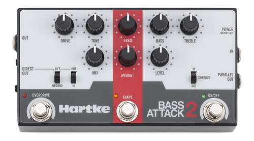 Hartke Vxl Preamplificador Bass Attack 2 Bajo Ba2