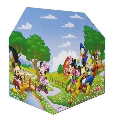 Casita Carpa Mickey Facil De Armar 70x90x102 Cm Art 7722