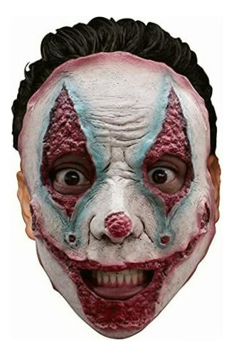 Máscara Payaso Asesino Serial Killer 36 Terror Halloween Color Blanco