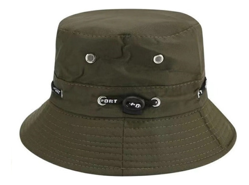 Gorro Pescador Bucket Hat Dos Caras Doble Faz Ajustable