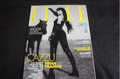 Revista Elle # 343 - Tapa Cazzu