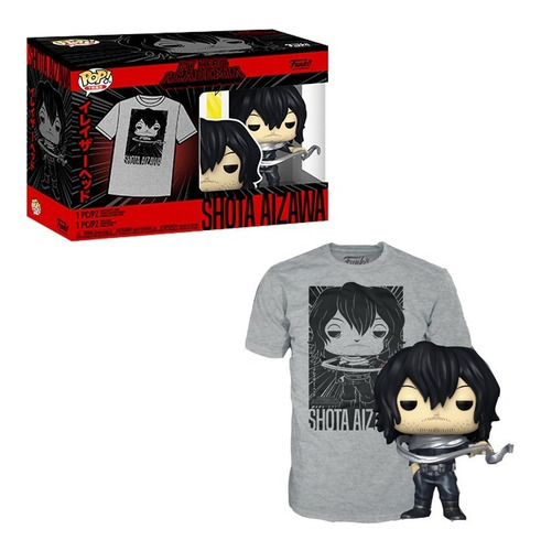 Funko Pop! Hero Academia: Shota Aizawa + Polera M/c (tees)