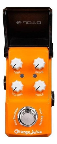 Pedal Joyo Jf-310 Emulador De Amplificadores Orange Color Naranja