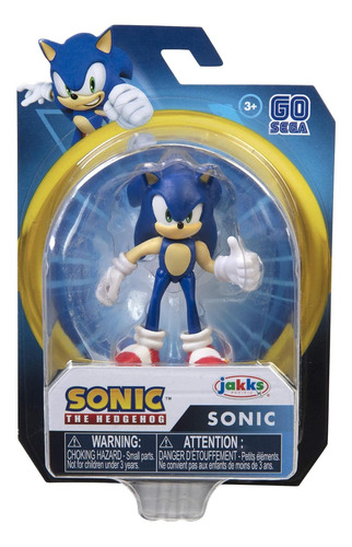 Sonic The Hedgehog Articulado 6cm Original