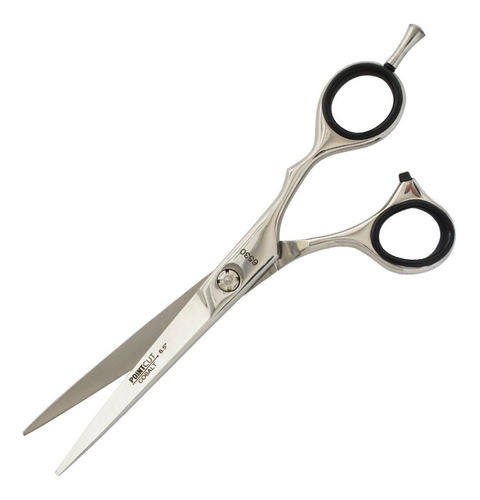 Imagen 3 de 4 de Tijera Peluqueria Barberia Filo Navaja Pointcut Cobalt 6,5''
