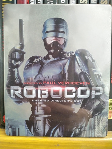 Imagen 2 de 5 de Robocop Blu-ray Steelbook Metalpak Unrated Director's Cut