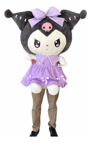 Kuromi My Melody De Peluche Gigante Hello Kitty Happy