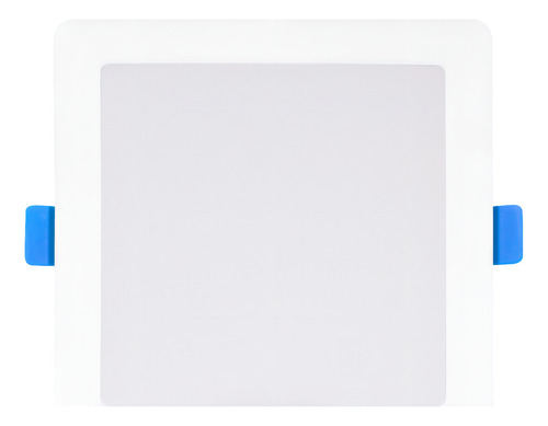 Pack 12 Lámparas Cuadradas 6w, 4000k, Estévez, Color Blanco