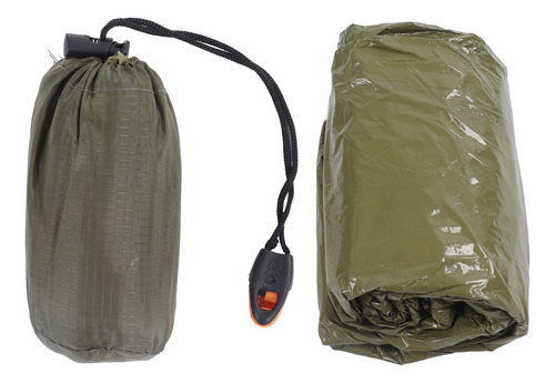 Poncho De Emergencia Impermeable Al Aire Libre De Aluminio P