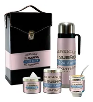 Comprar Set Kit Equipo Matero Termo Inox Frases Persigue Sueños Br