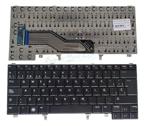 Teclado Dell Latitude E6440 E6420  E6220 E6320 E6430 Español