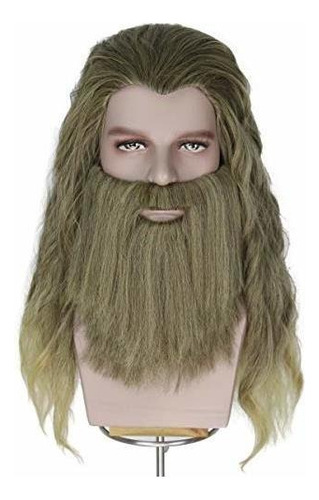 Pelucas - Peluca - Yan Dream Men Long Blonde Wig Thor En