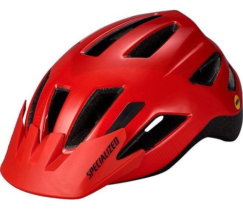 Casco De Bicicleta Specialized Shuffle Youth Led Sb Mips Color ROCKET RED/CRIMSON ACCEL Talla S