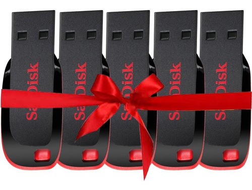 Imagen 4 de 4 de Pendrive 16gb Sandisk Usb Flash Drive Cz50 2.0 Cruzer Blade