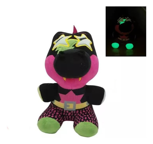 Peluche Fnaf Midnight Bear Que Brilla En La Oscuridad