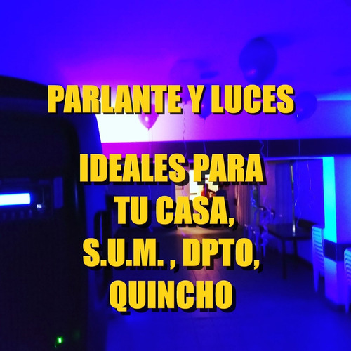 Alquiler Sonido Bafle Bluetooth Dj Caba/olivos/martinez