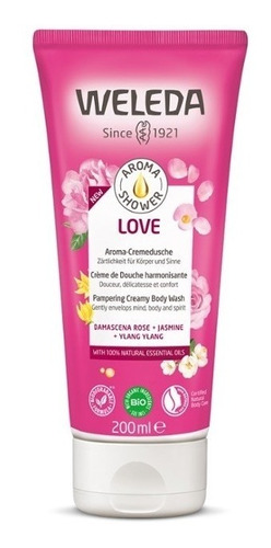 Crema De Ducha De Rosa Mosqueta Weleda Apto Celiaco Vegano