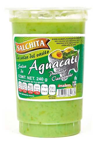 Salsa De Aguacate Salchita 240g