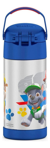 Termo Con Pitillo Thermo Original Paw Patrol Niño 12 Onzas