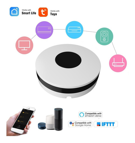Imagen 7 de 10 de Control Remoto Universal Smart Ir Wifi Tuya Smart Hub