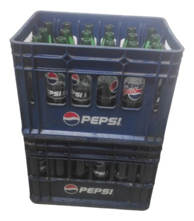 Cajones 48 Botellas Chicas Botellitas Pepsi Seven Up (Usado)