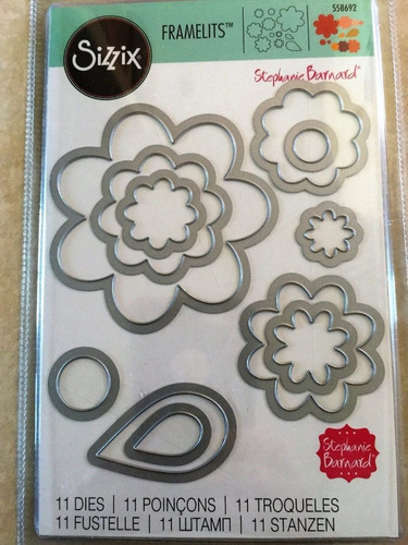 Sizzix Framelits Suajes De Flores Y Hojas 11 Troqueles