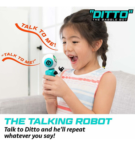 Toy Robots For Boys Or Girls - Ditto Mini Talking Robots For