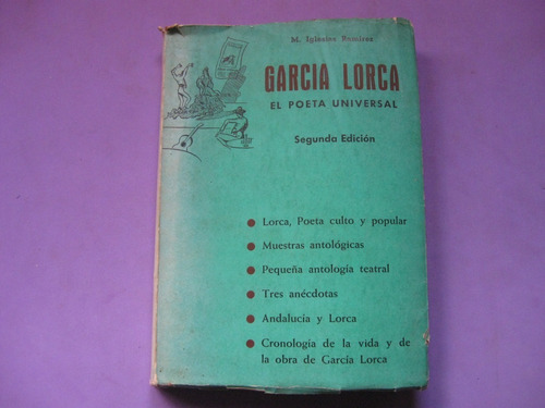 Garcia Lorca, El Poeta Universal, Iglesias Ramirez