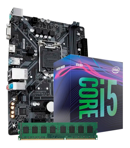 Combo Actualización Intel Core I5-9400 H310m-m.2 8gb Ddr4 Pc