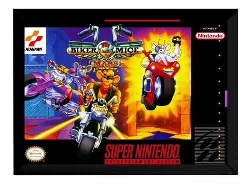 Biker Mice from Mars do Super Nintendo é o jogo certo para tirar