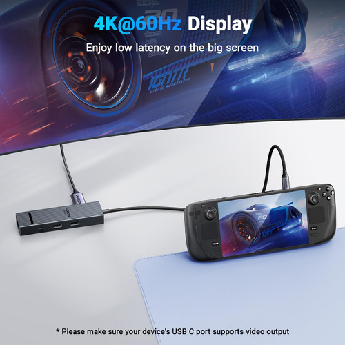 Hub Usb C Ugreen Revodok Pro 6 Em 1 Com 4k Hdmi E Gigabit Et